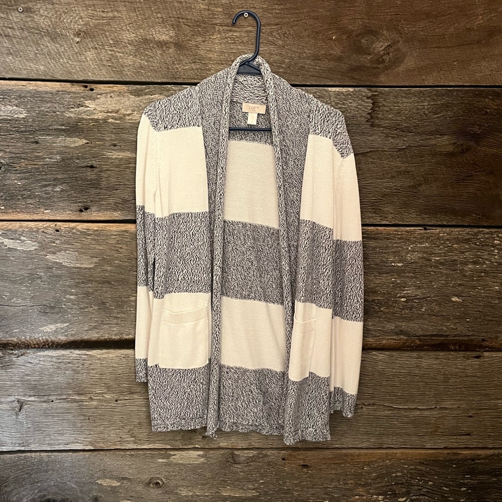 Loft Outlet Tunic Sweater Cardigan